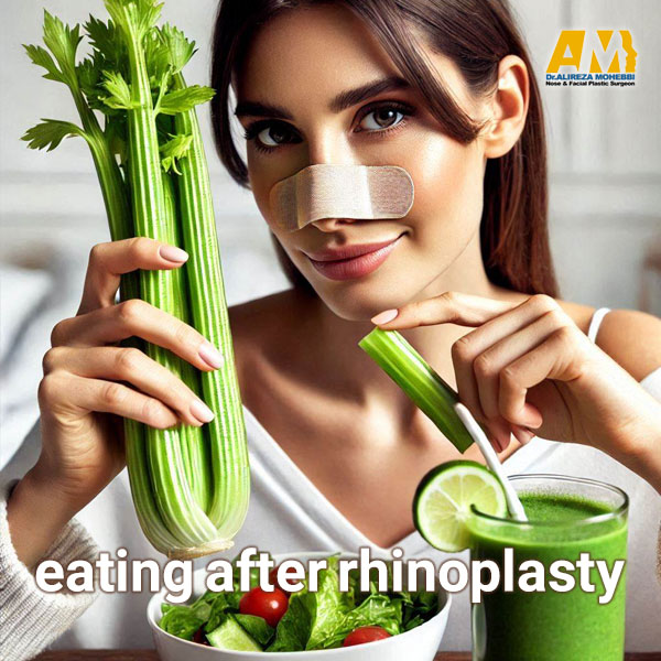 تغذیه بعد از جراحی بینی + دکتر علیرضا محبی
