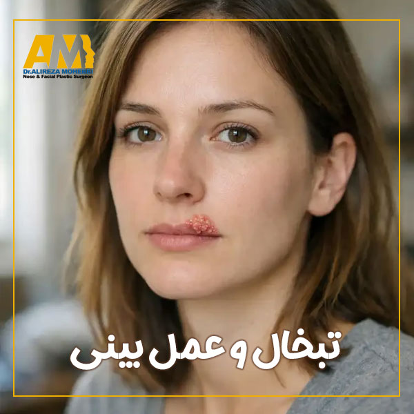 تبخال و عمل بینی + دکتر علیرضا محبی